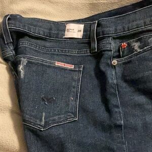 Hudson Jeans Women's Deep Blue Skinny Jeans